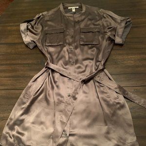 Banana Republic Heritage Silk Safari Dress